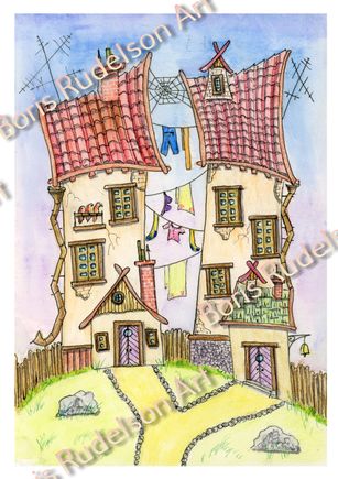 Two houses