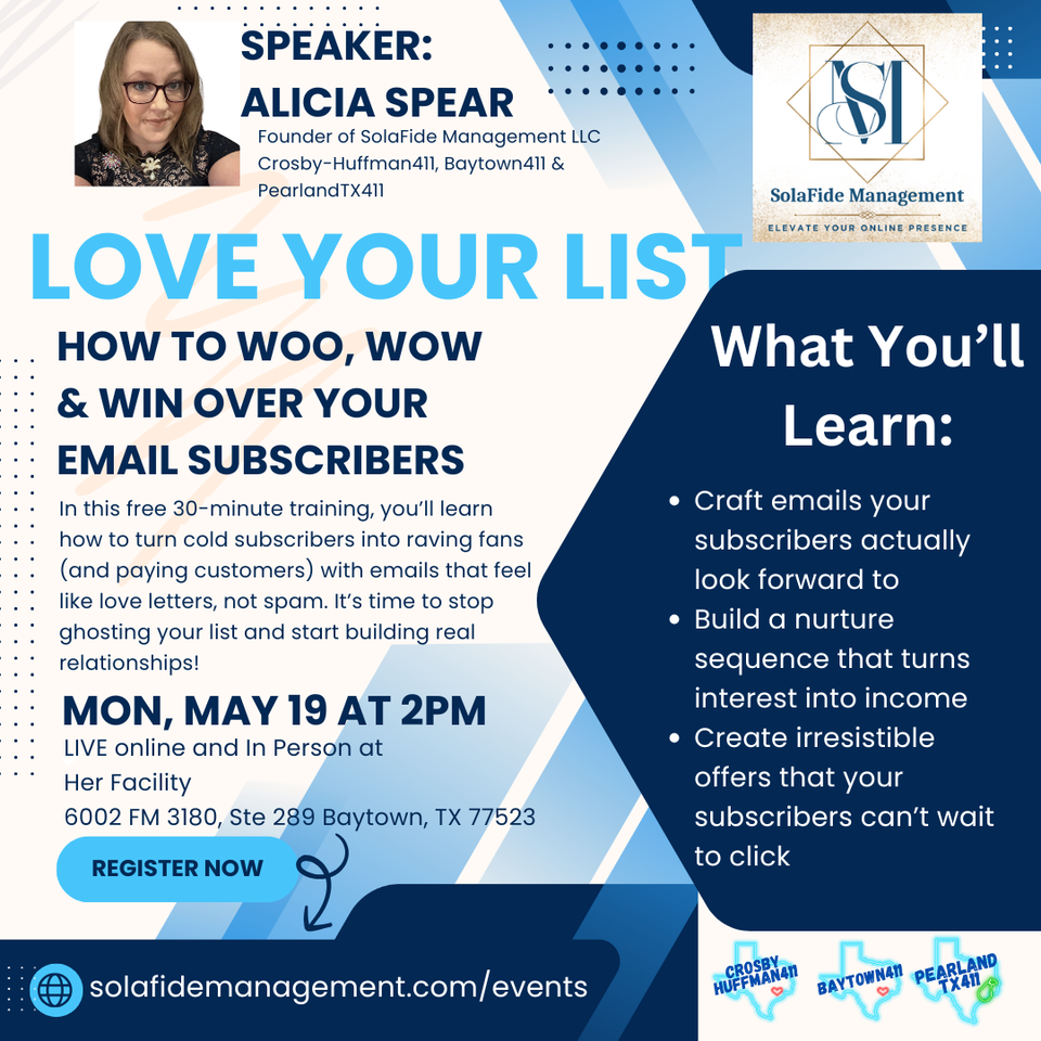 Love your list event