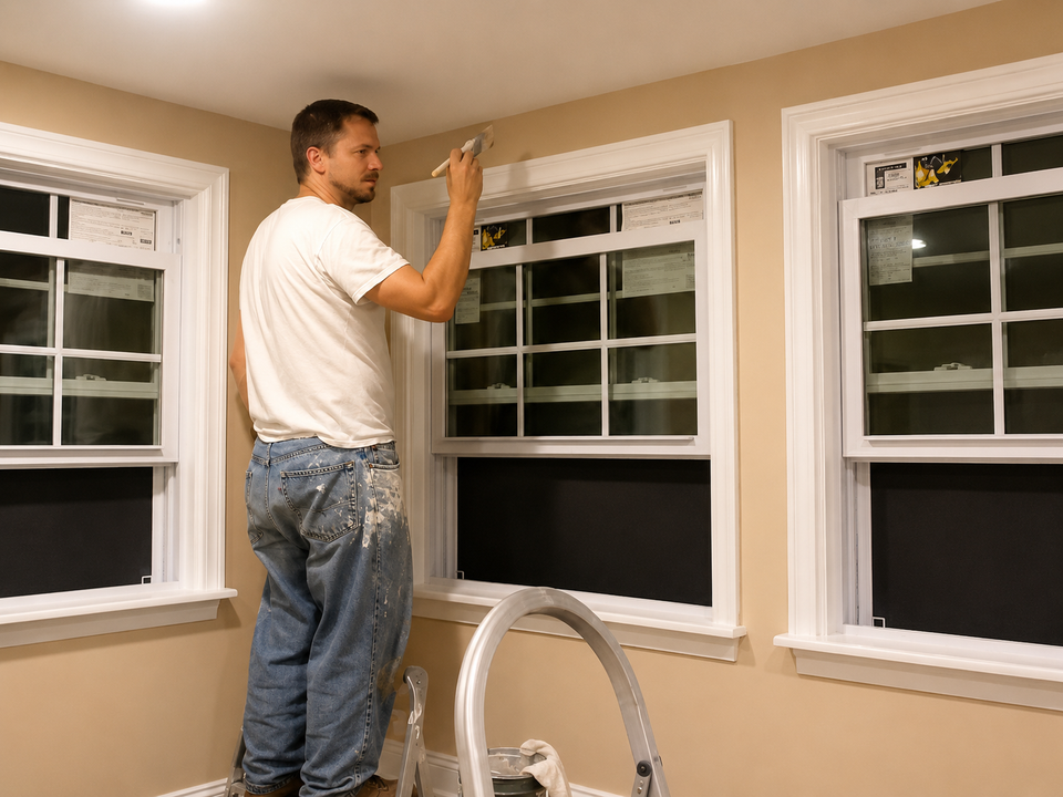 Virgil, owner of Simply Professional Painting in Parkesburg, Pennsylvania.
