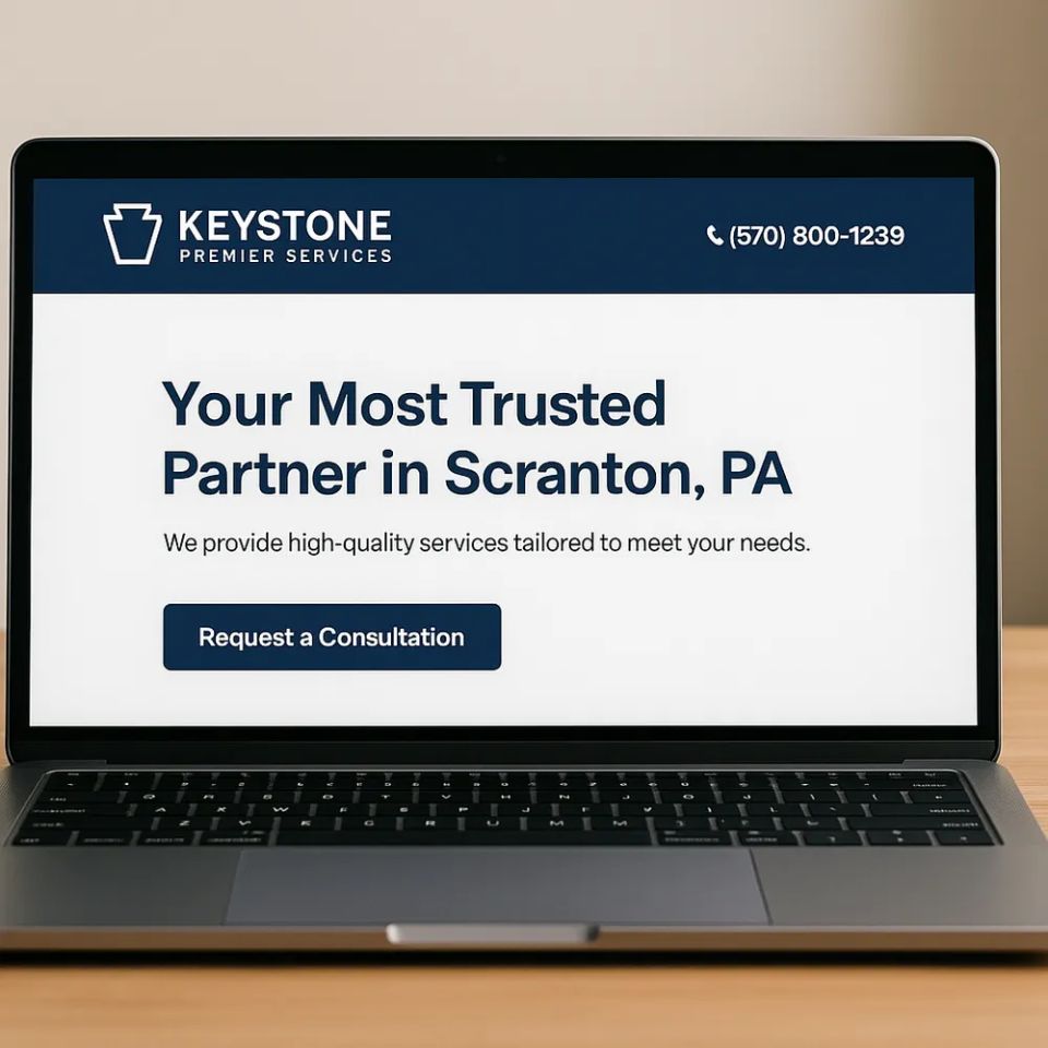 Step 2 you see your new website risk free