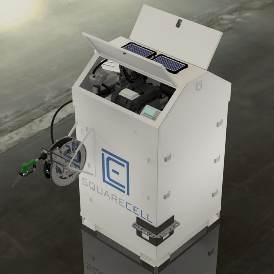 Product open lid render