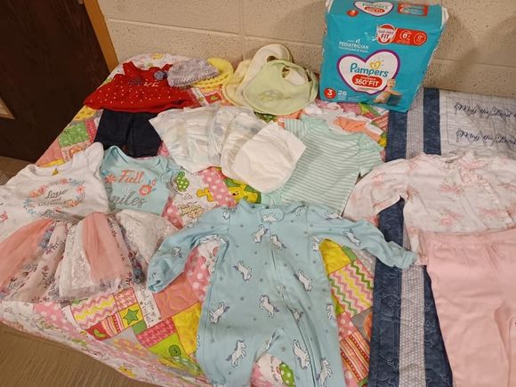 Swaddling clothes table at holy trinity image two