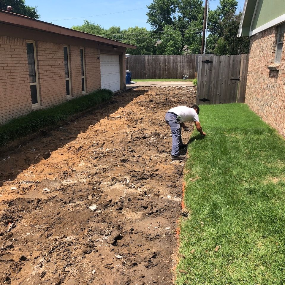 Select outdoor solutions  tulsa oklahoma  new concrete driveway replacement  engineered concrete driveway replacement repair contractor construction company  photo jun 10  2 34 01 pm