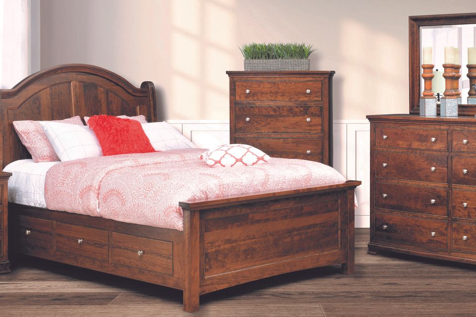 Trf jamestown room setting  sleigh bed (2)