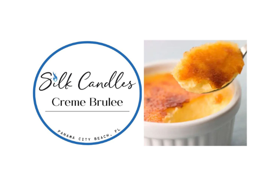 Creme brulee silk candles
