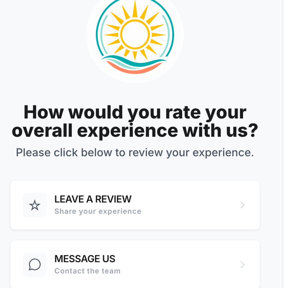 Automated Review collection request
