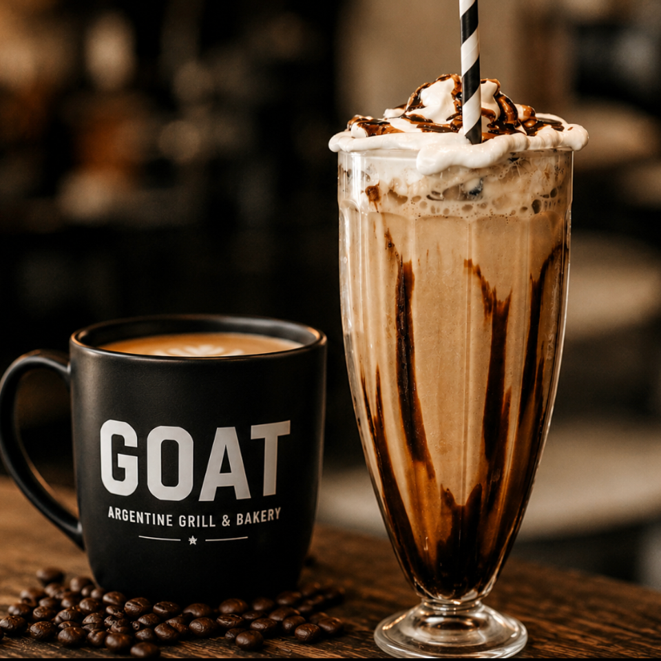 Coffee cup and shake
