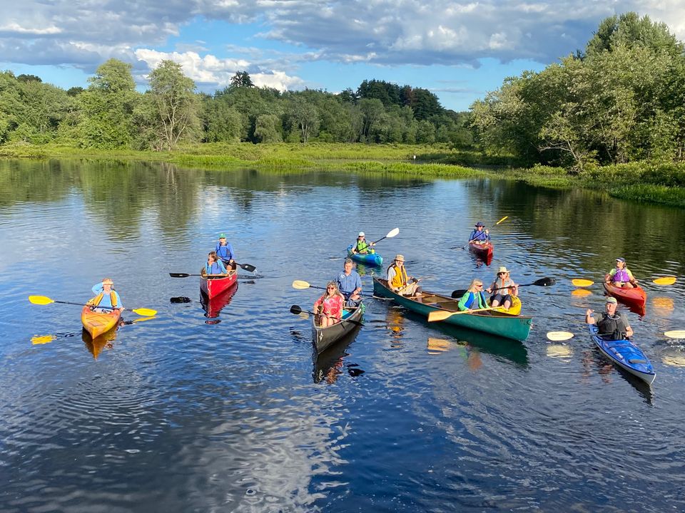 Paddling on the sudbury river riverfest 2023