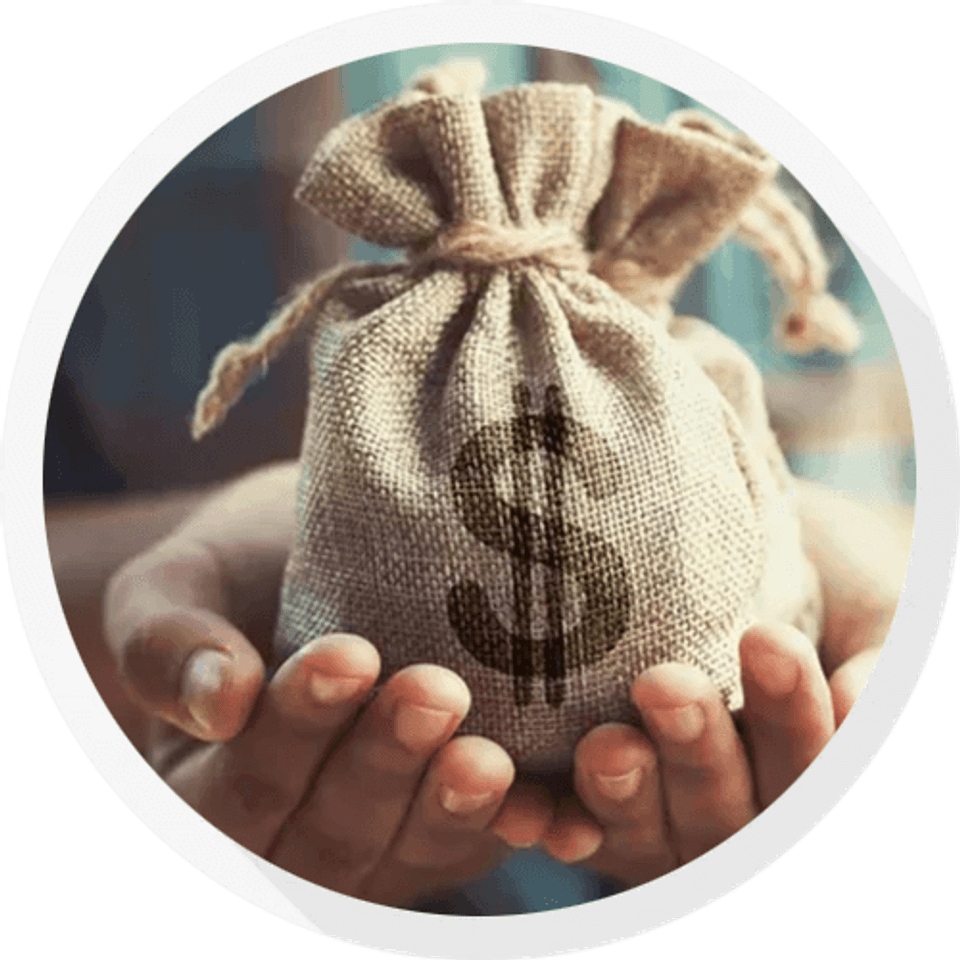Bag of money