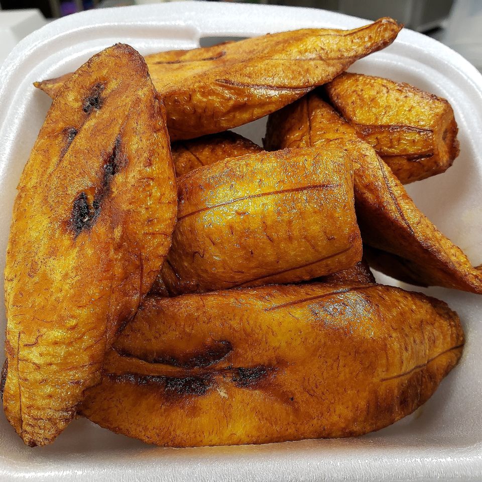 Sweet fried plantains 1