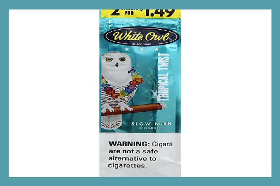 White Owl Tropical Twist Wraps