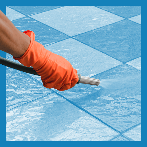 Tile and grout