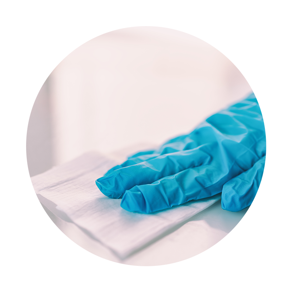 Icons daycare disinfect