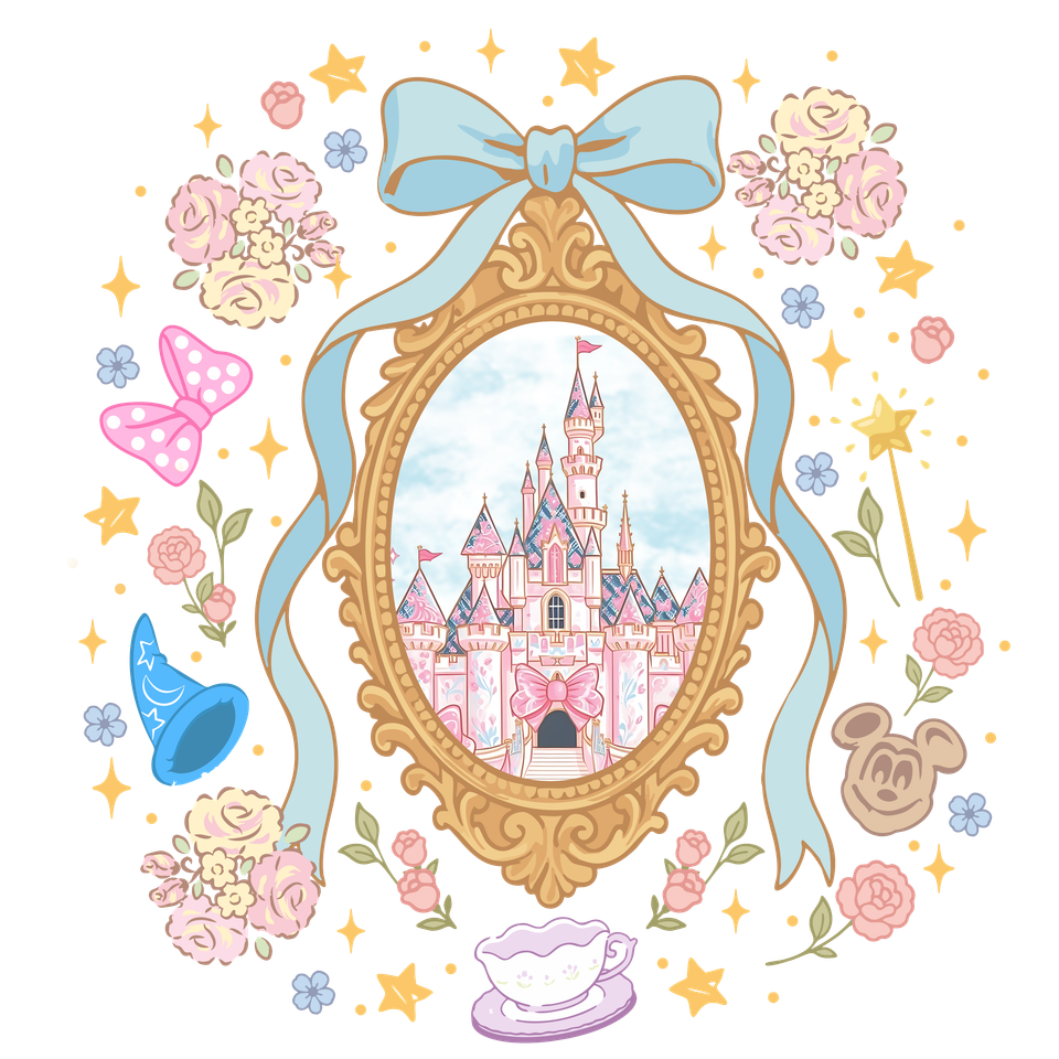 Disney   cinderella castle in frame 