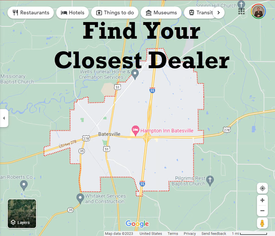 Avif batesville map