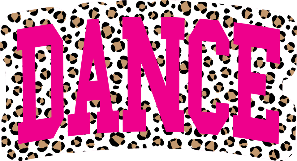 Dance   leopard dance pink