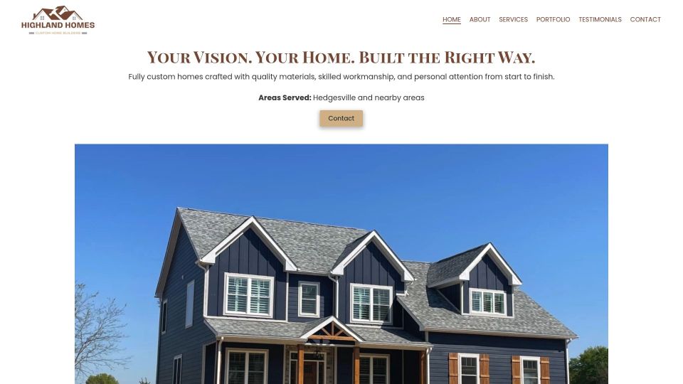 Http www.highlandhomesbuilder.com 