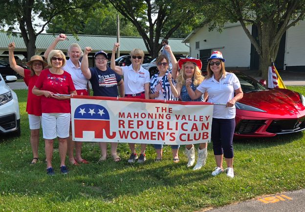 Mahoning Valley Republican Women's Club July 4th, 2025 Canfield Parade