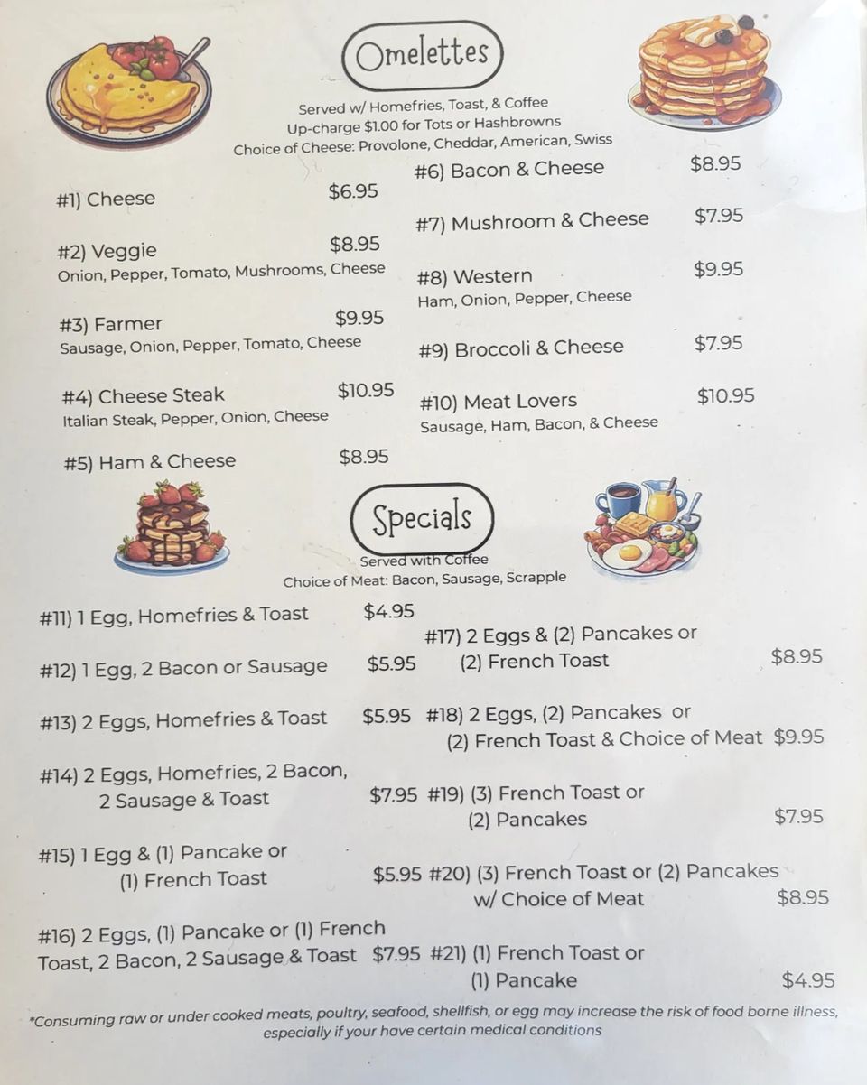 Route 74 Restaurant Menu 3