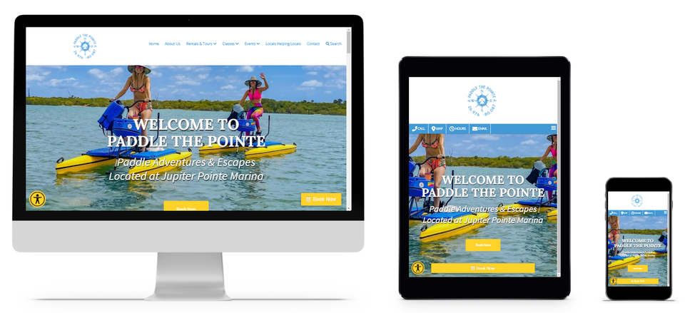 Website paddle the pointe
