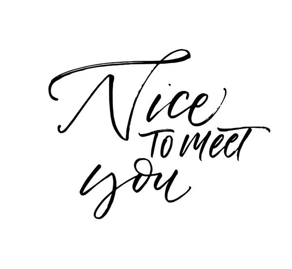 Nice to meet you image