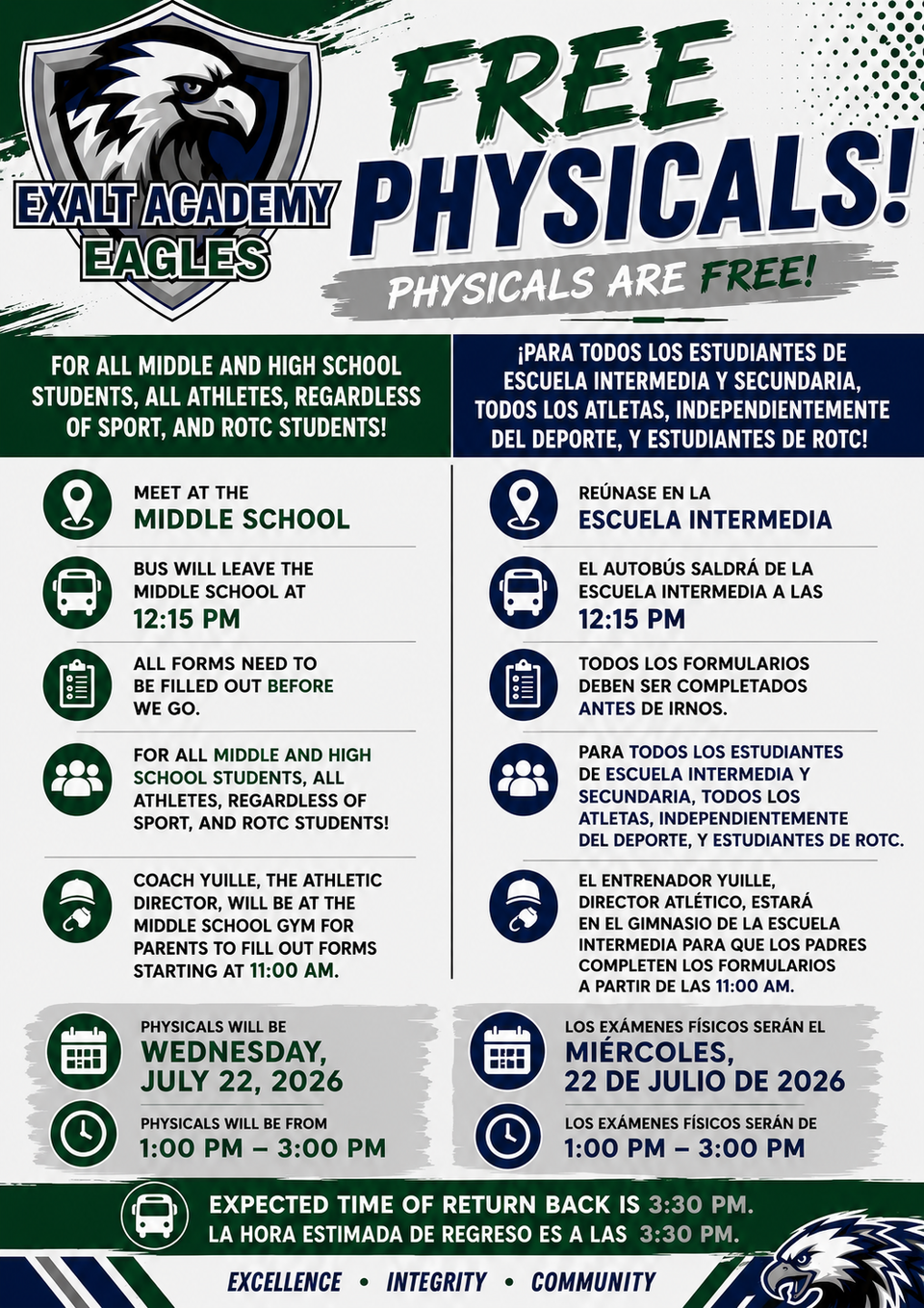 Physical flyer
