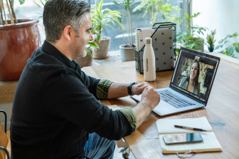 Virtual call while working