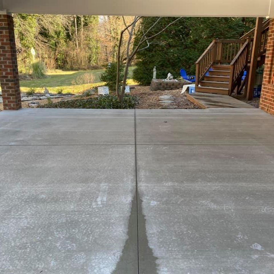 New patio