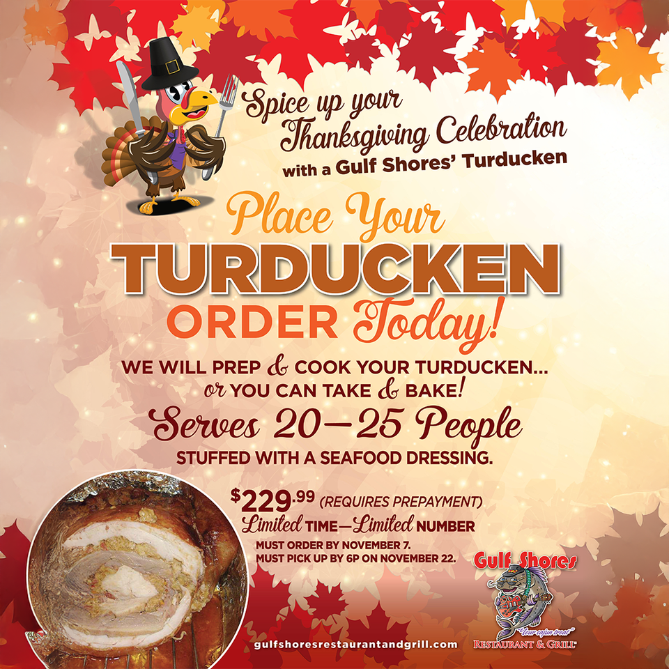Turducken orders