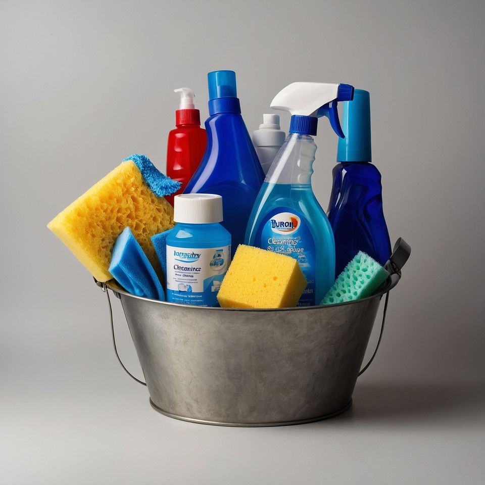 Leonardo kino xl a bucket of cleaning supplies for a premium h 1