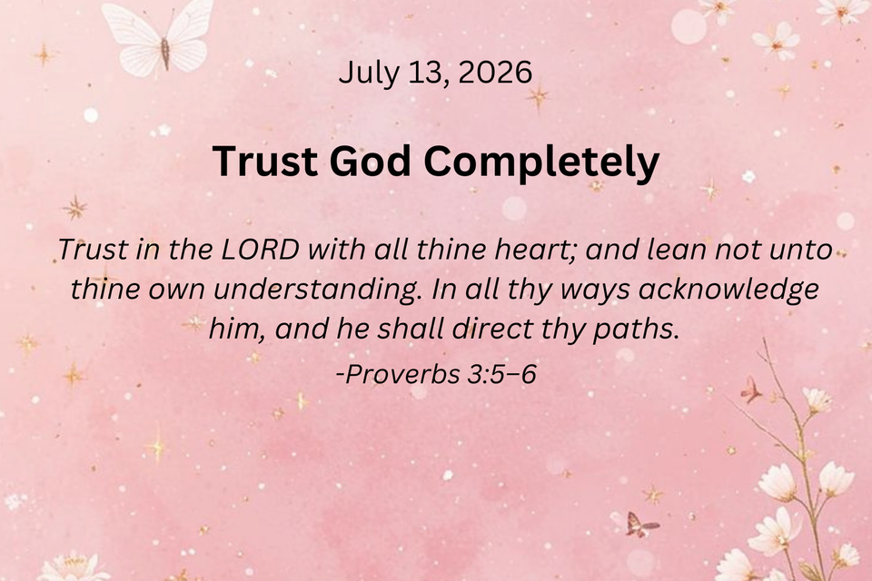 Trust god’s timing (18)