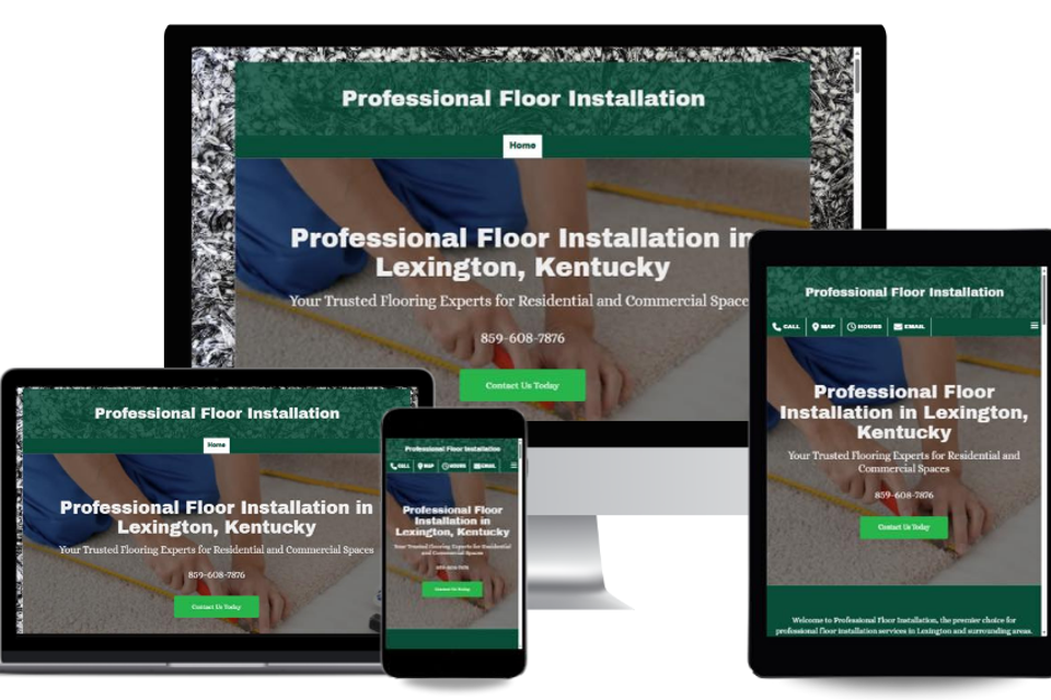 Professional floor installation