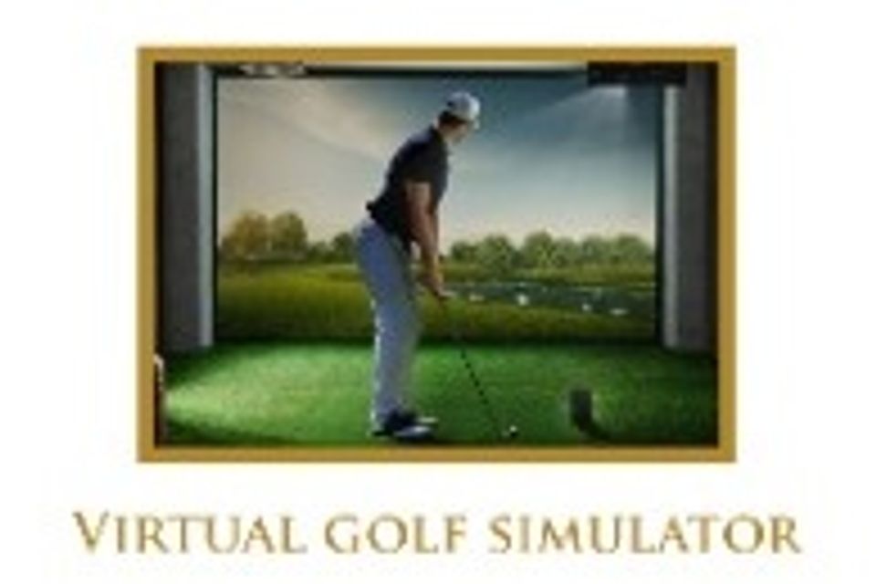 9. virtual golf simulator