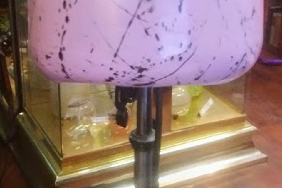 Standing hair dryer before