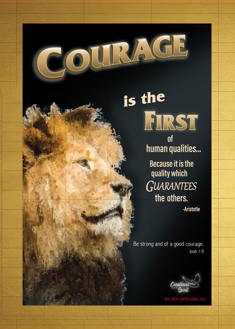 Courage - 5"x7" Print