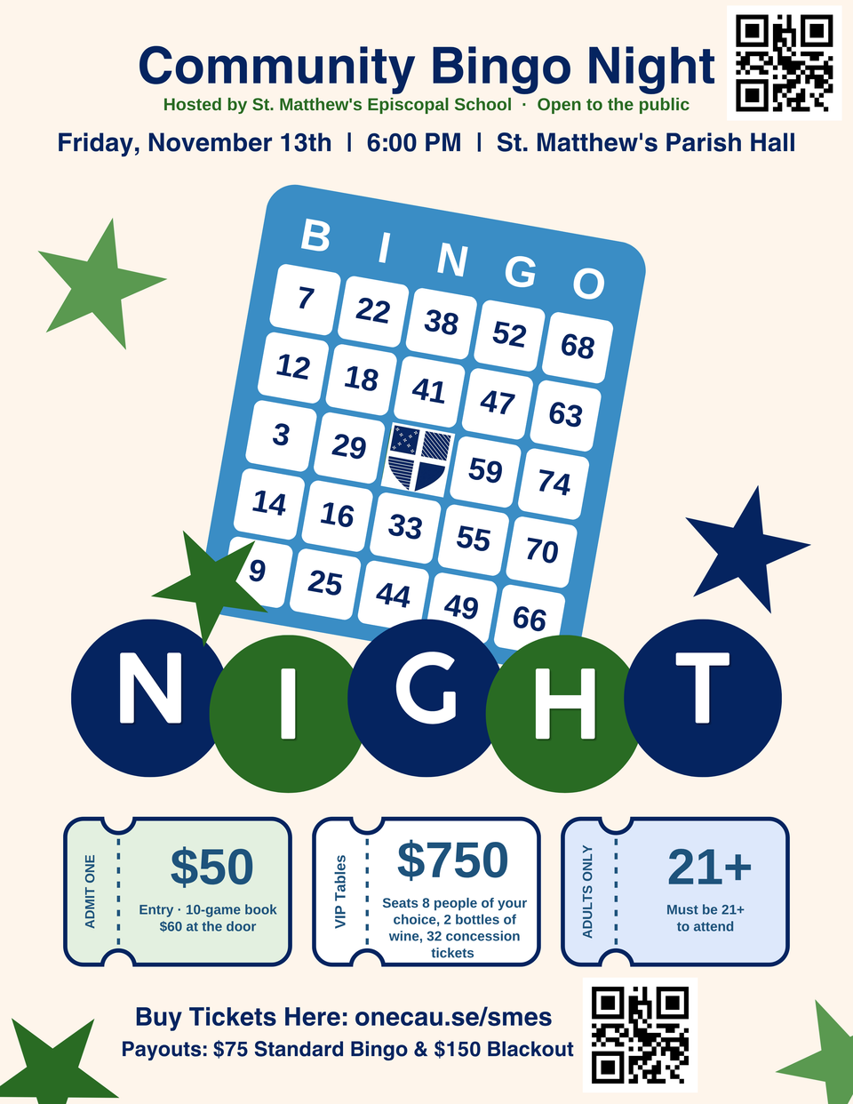 Bingo flyer 2026