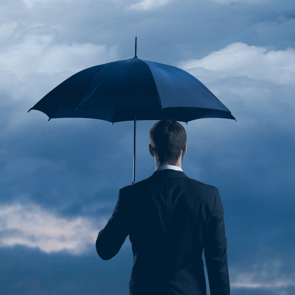 Umbrella insurance icon