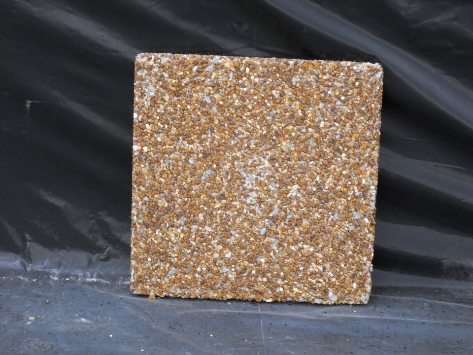  23 pea gravel square stepping stone20150505 6981 e0yi5a