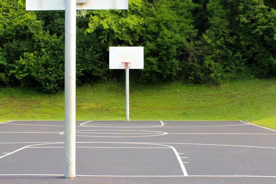 basketball court paving kingsville md