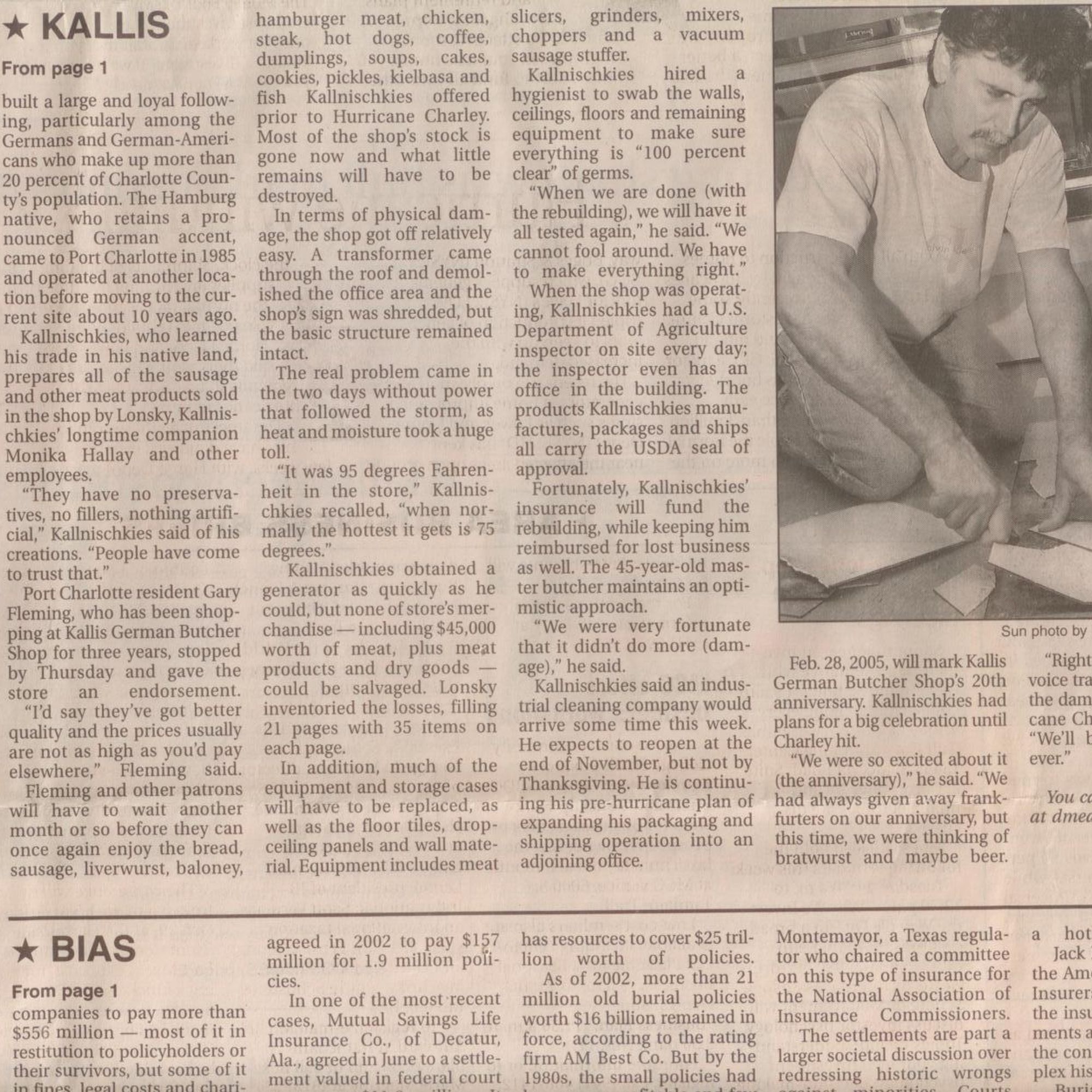 Kallis German Butcher Port Charlotte Fl - fekwrhh