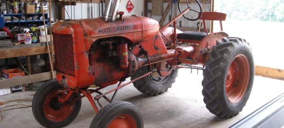 antique tractor Kauffman Bros Auctions