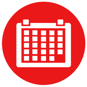 Stock illustration white calendar icon