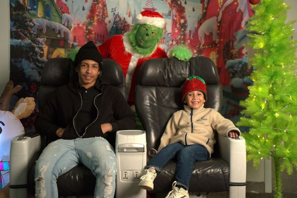 Dad and son