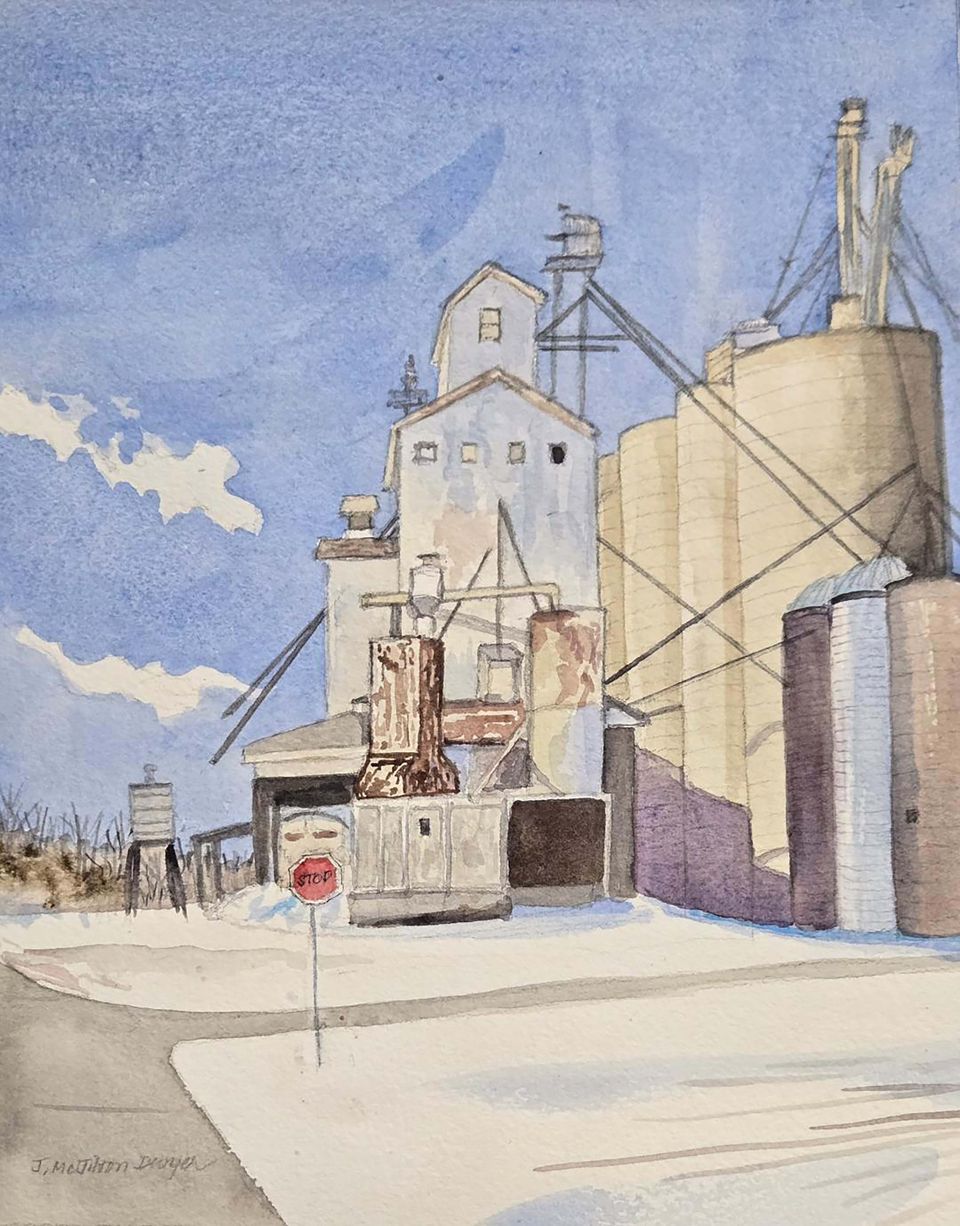 “grain elevators” art exhibit old hemlock elevator