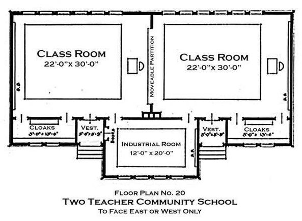 Two teacher floor plan