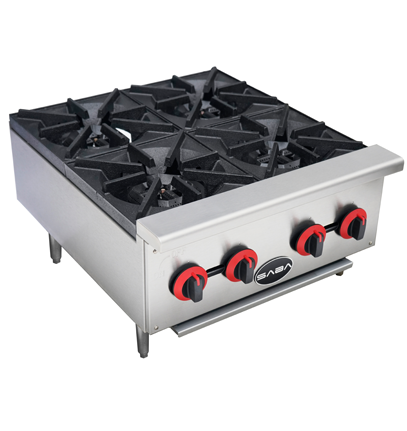 Commercial Restaurant Counter Top 4 Burner Hot Plate