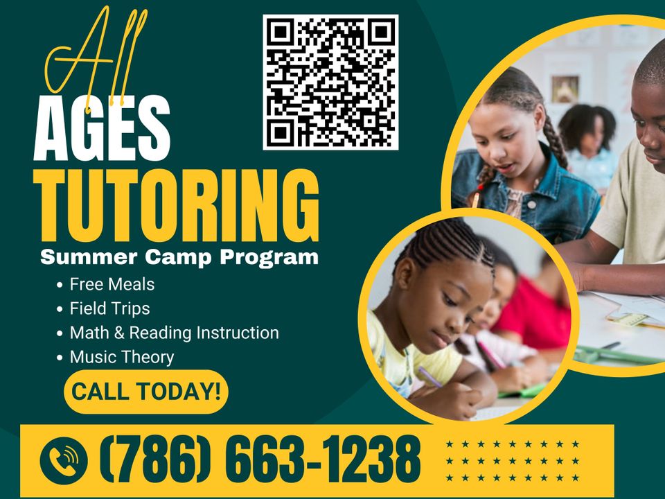 Summer camp flyer 2026
