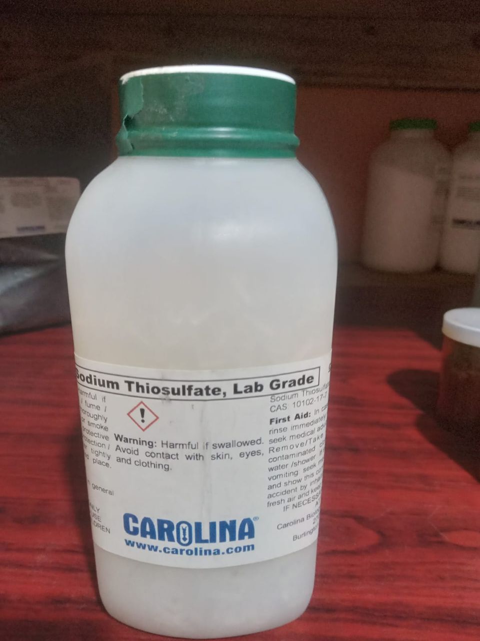 Sodium thiosulphate