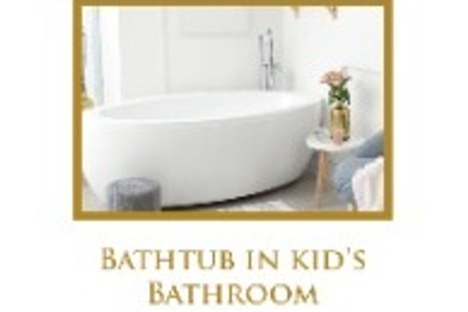 17. bathtub in kids bathroom