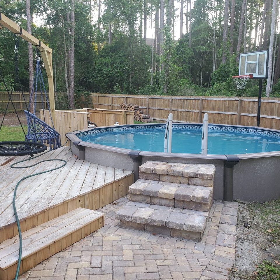 18 quantum with pavers steps